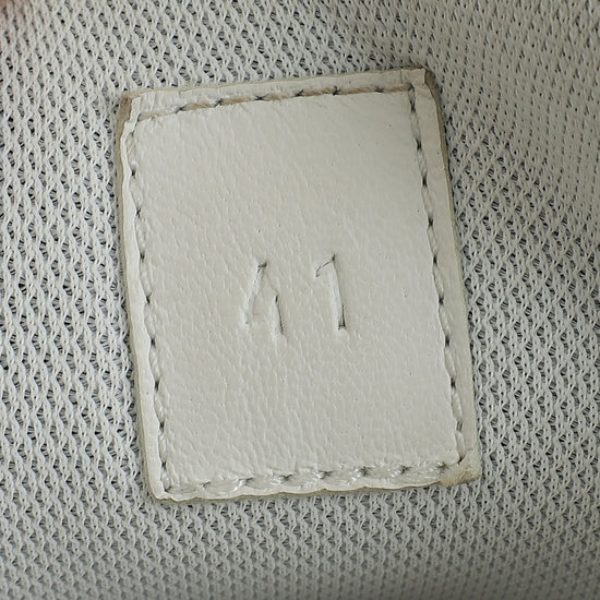 Hermes Blanc Bouncing Sneaker 41