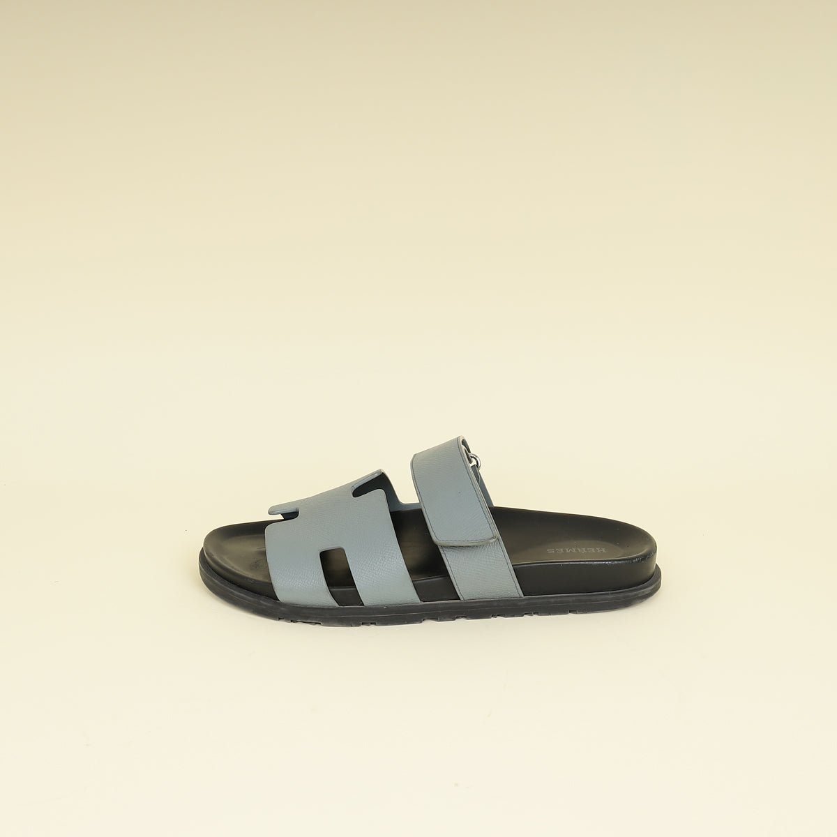 Hermes Gris Antartique Chypre Sandals 41