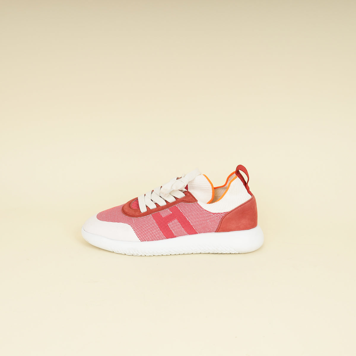 Hermes Multicolor Rose Crew Sneakers 41-Hermes-THE CLOSET