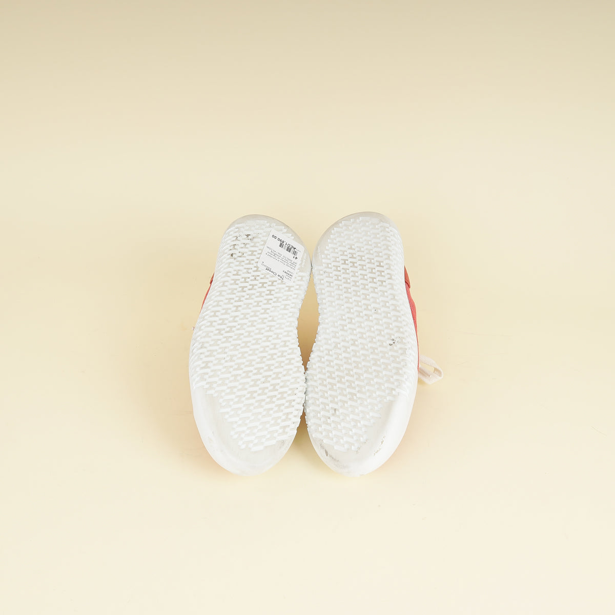 Hermes Multicolor Rose Crew Sneakers 41-Hermes-THE CLOSET