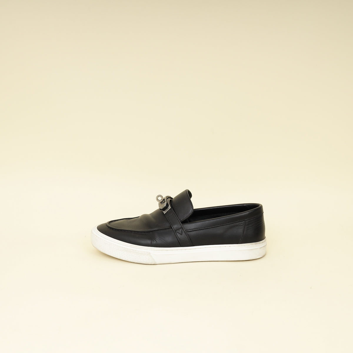 Hermes Black Game Slip-On Sneaker 41-Hermes-THE CLOSET