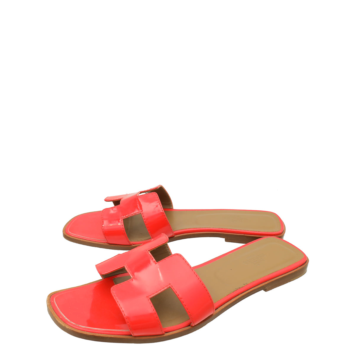 Hermes Rose Jaipur Oran Sandal 41