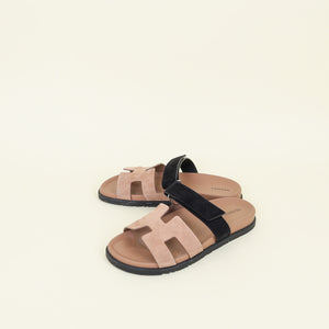 Hermes Bicolor Chypre Sandals 41