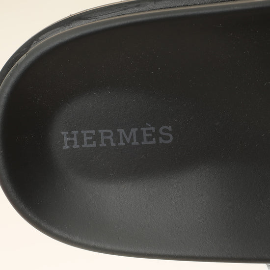Hermes Blanc Chypre Sandals 41-Hermes-THE CLOSET