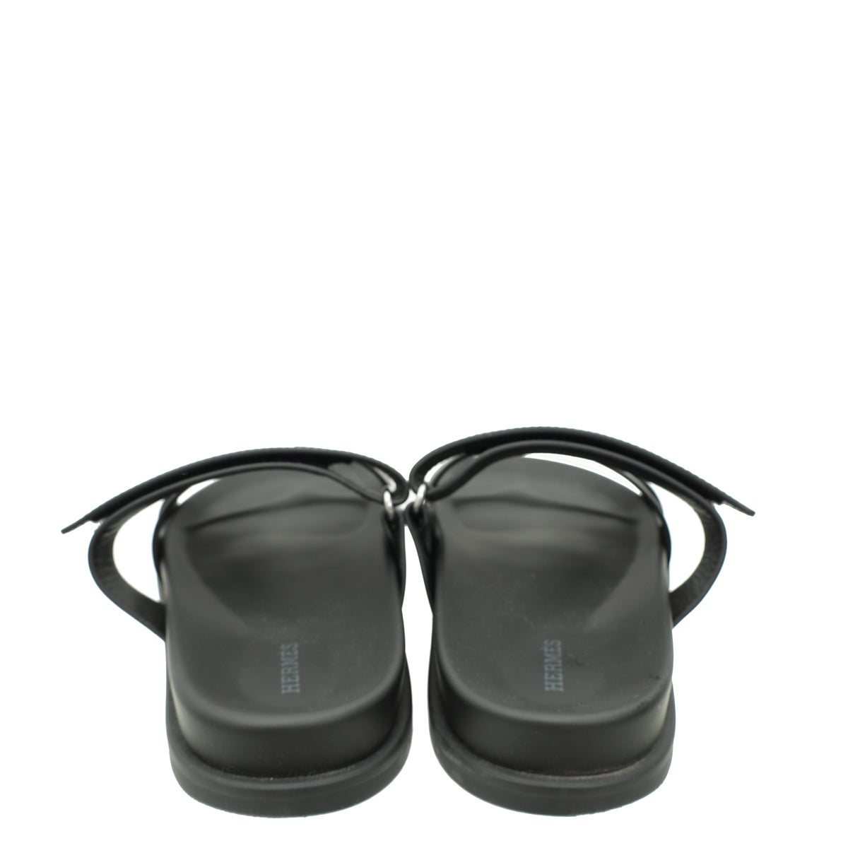 Hermes Noir Chypre Sandal 41