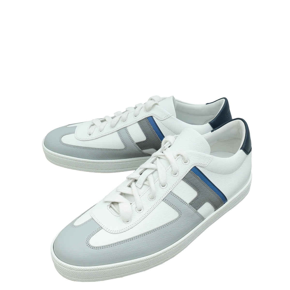 Hermes Multicolore Gris Silex Boomerang Men's Sneaker 42-Hermes-THE CLOSET