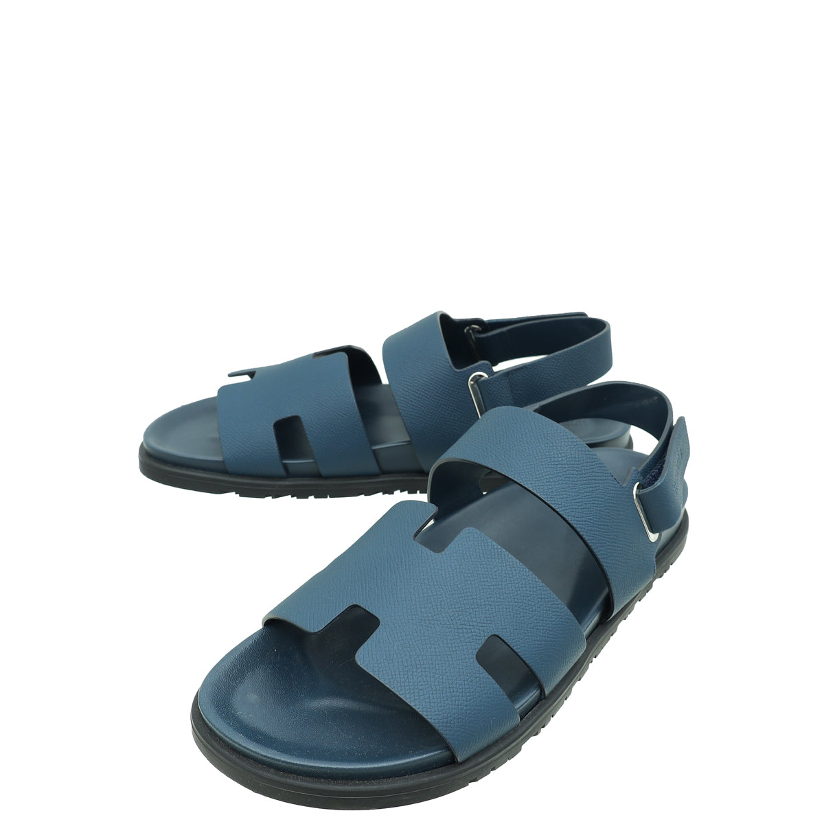 Hermes Blue Genius Sandal 45.5-Hermes-THE CLOSET