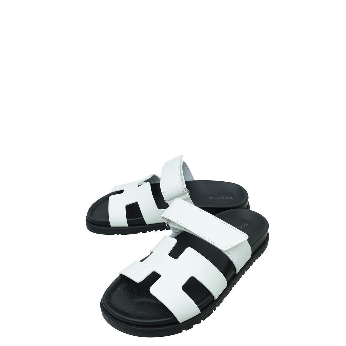 Hermes Blanc Chypre Sandal 35.5-Hermes-THE CLOSET