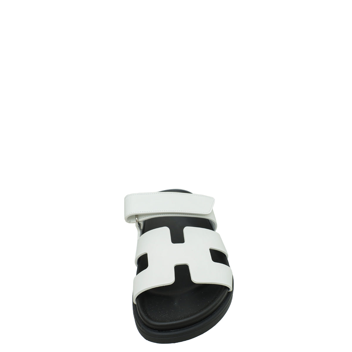 Hermes White Chypre Sandals 36.5-Hermes-THE CLOSET