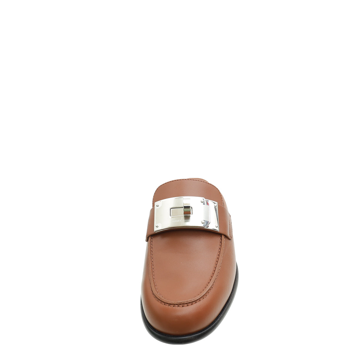 Hermes Gold Iota Mule 36.5-Hermes-THE CLOSET