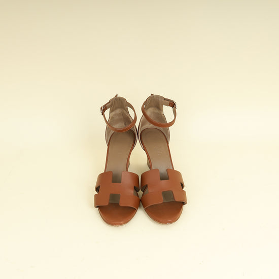 Hermes Gold Legend Sandal 36
