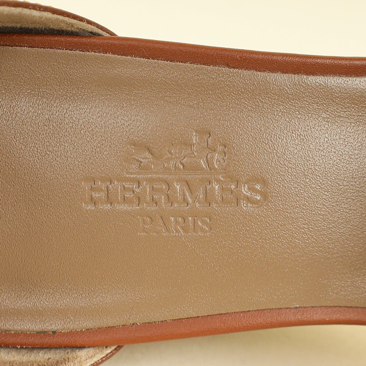 Hermes Gold Legend Sandal 36