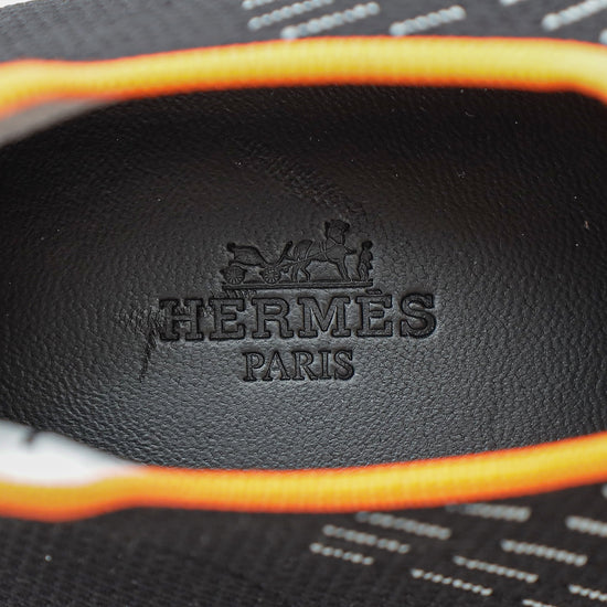 Hermes Bicolor Eclair Knit Sneaker 36