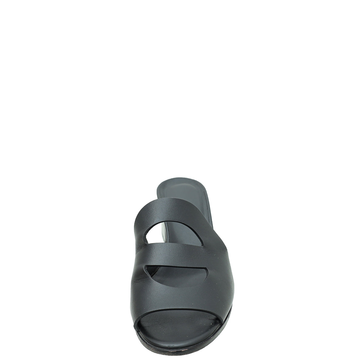Hermes Noir Mona Sandal 36-Hermes-THE CLOSET