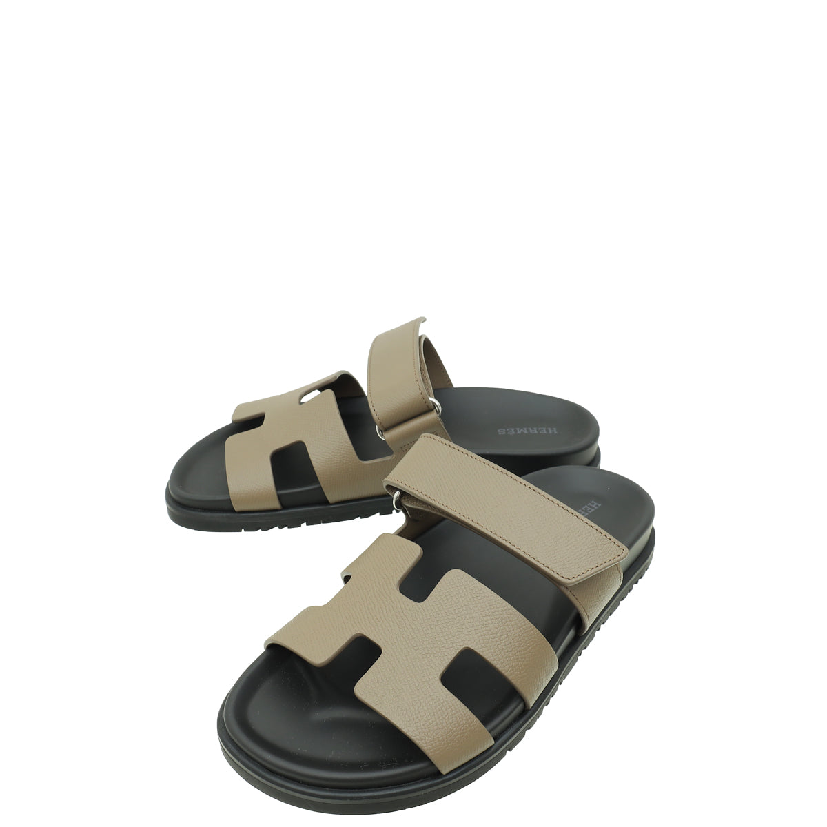 Hermes Etoupe Chypre Sandal 36