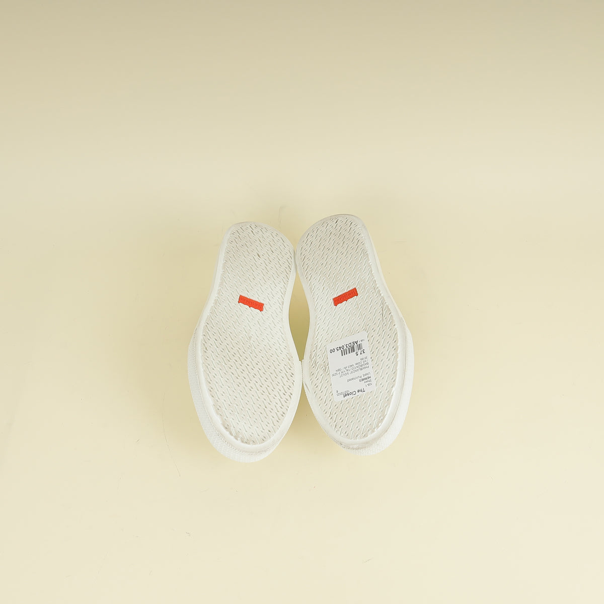 Hermes Blanc Game Slip-On Sneaker 37.5
