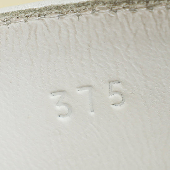 Hermes Blanc Game Slip-On Sneaker 37.5