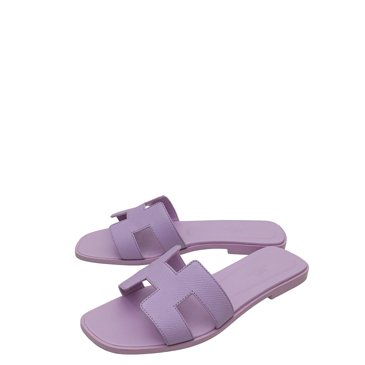 Hermes Amethyst Oran Sandal 37.5-Hermes-THE CLOSET