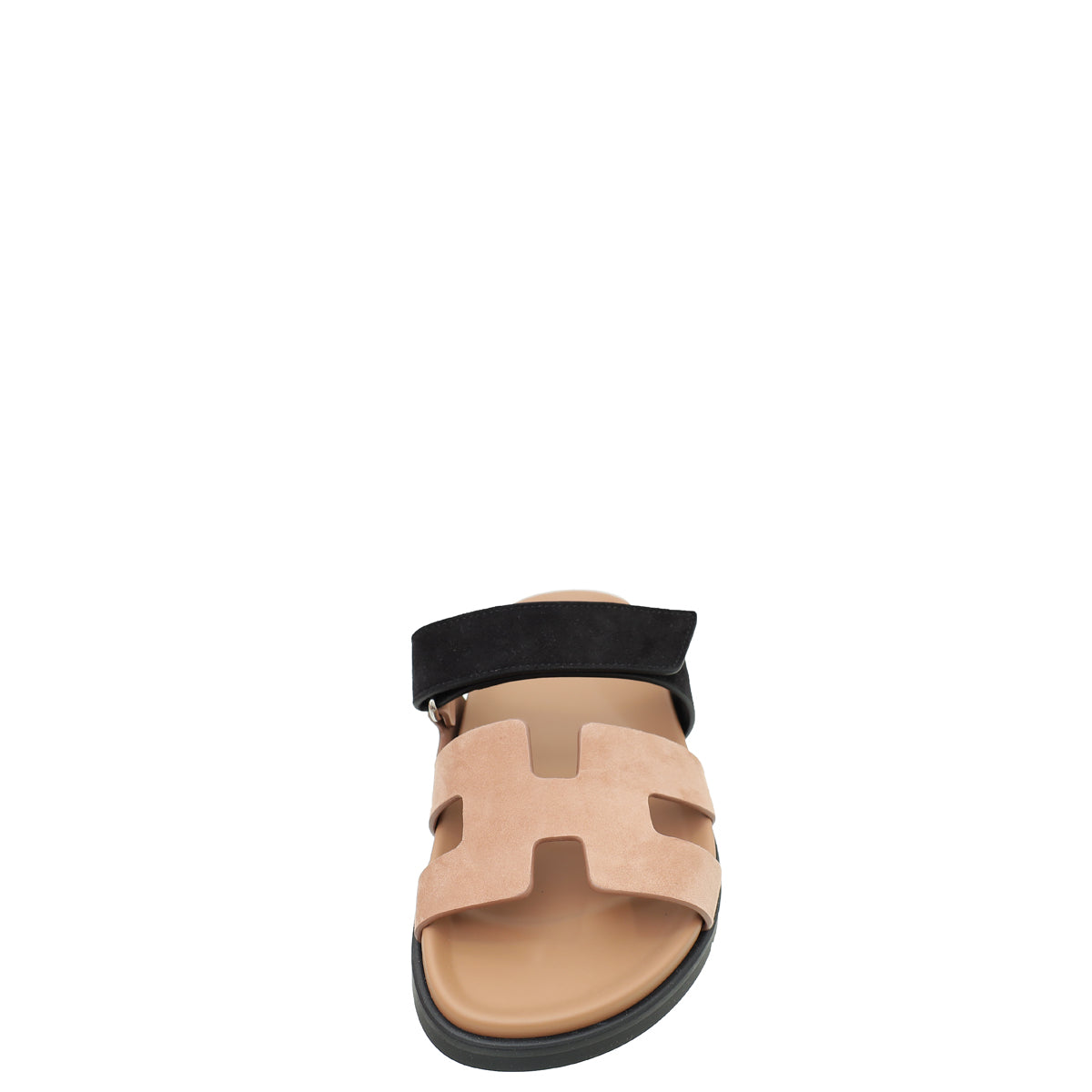 Hermes Bicolor Suede Chypre Sandal 37.5-Hermes-THE CLOSET