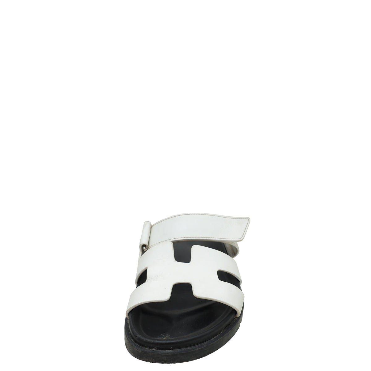 Hermes Blanc Chypre Sandal 37-Hermes-THE CLOSET