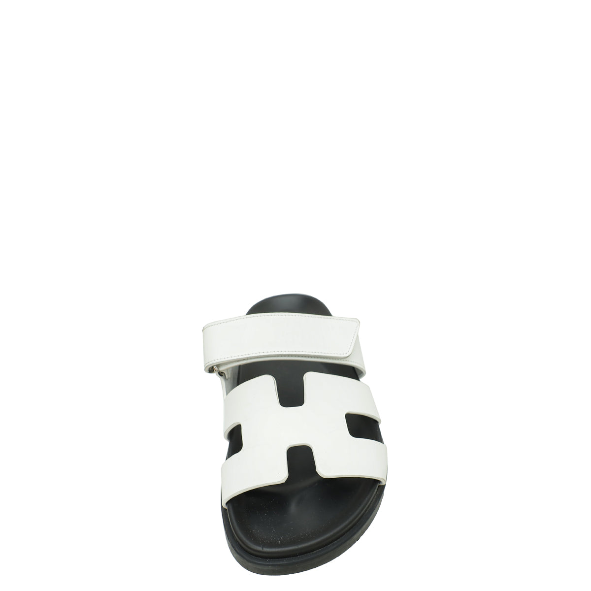 Hermes Blanc Chypre Sandals 37-Hermes-THE CLOSET
