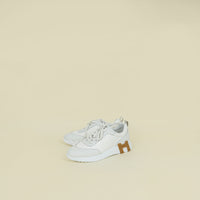 Hermes Blanc Bouncing Sneaker 37