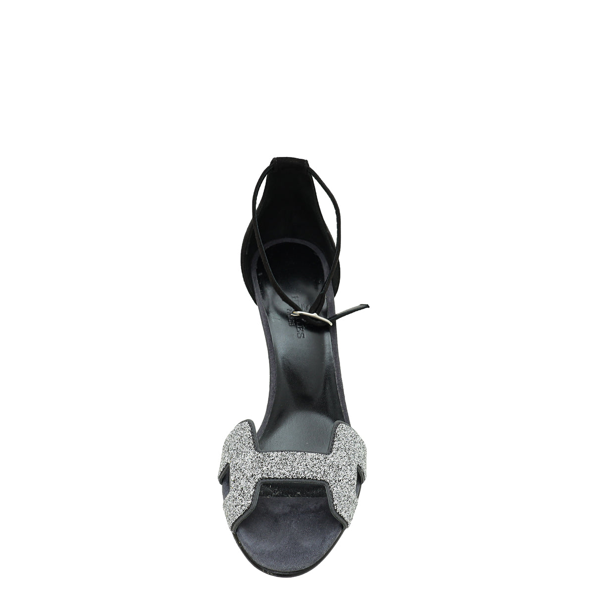 Hermes Bicolor Crystal Detail Premiere 105 Sandal 37-Hermes-THE CLOSET