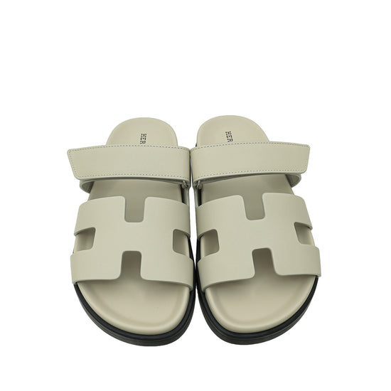 Hermes Beige Esquisse Chypre Sandal 37