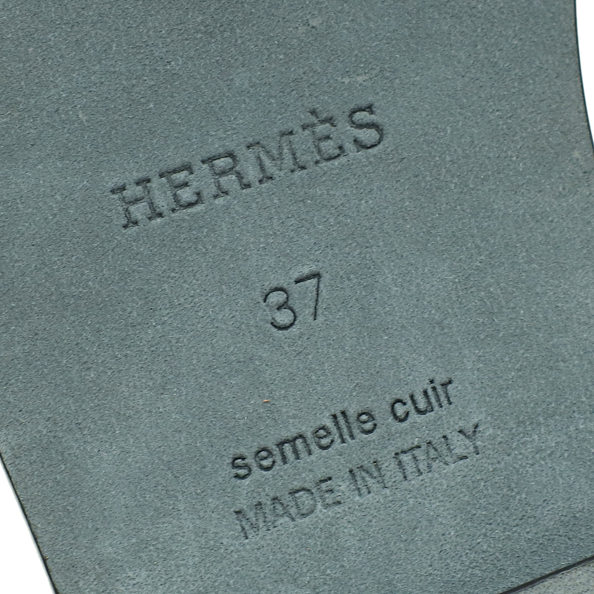 Hermes Bicolor Giulia Sandal 37