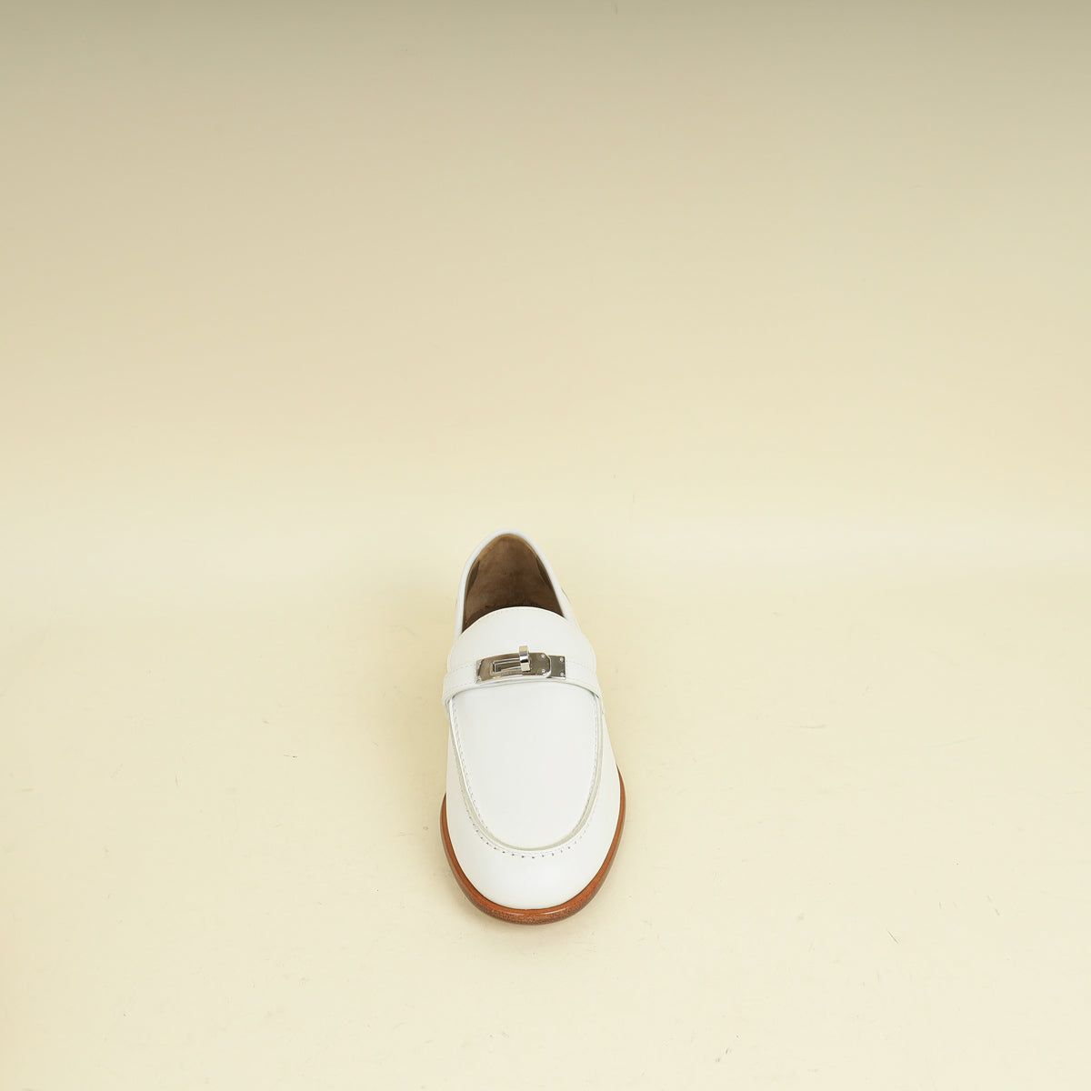 Hermes Blanc Destin Loafer 37
