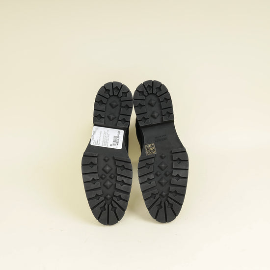 Hermes Noir Fuji Quilted Boot 37