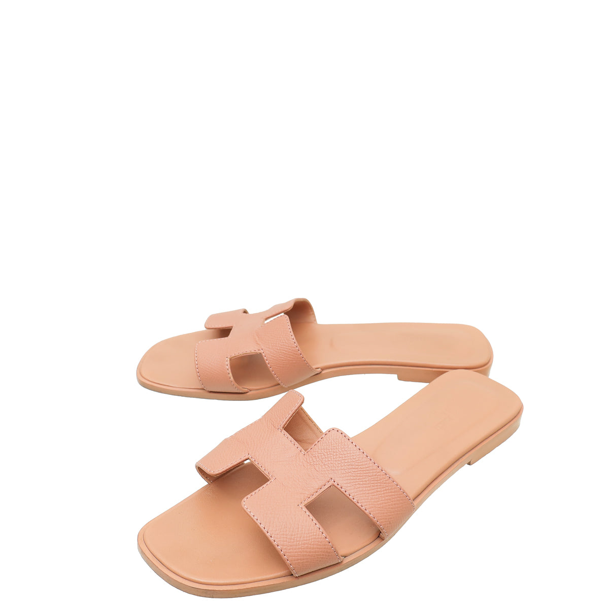 Hermes Flamingo Oran Sandal 38.5-Hermes-THE CLOSET