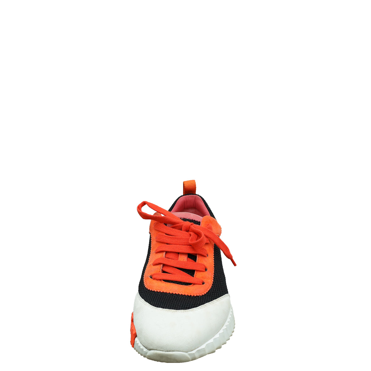 Hermes Tricolor Mesh Suede Bouncing Sneaker 38.5-Hermes-THE CLOSET