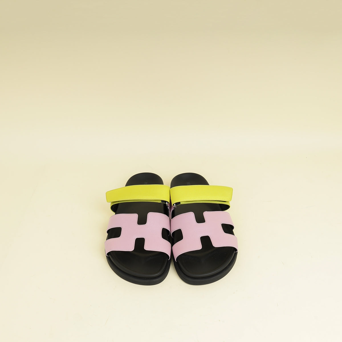 Hermes Bicolor Chypre Sandals 38.5