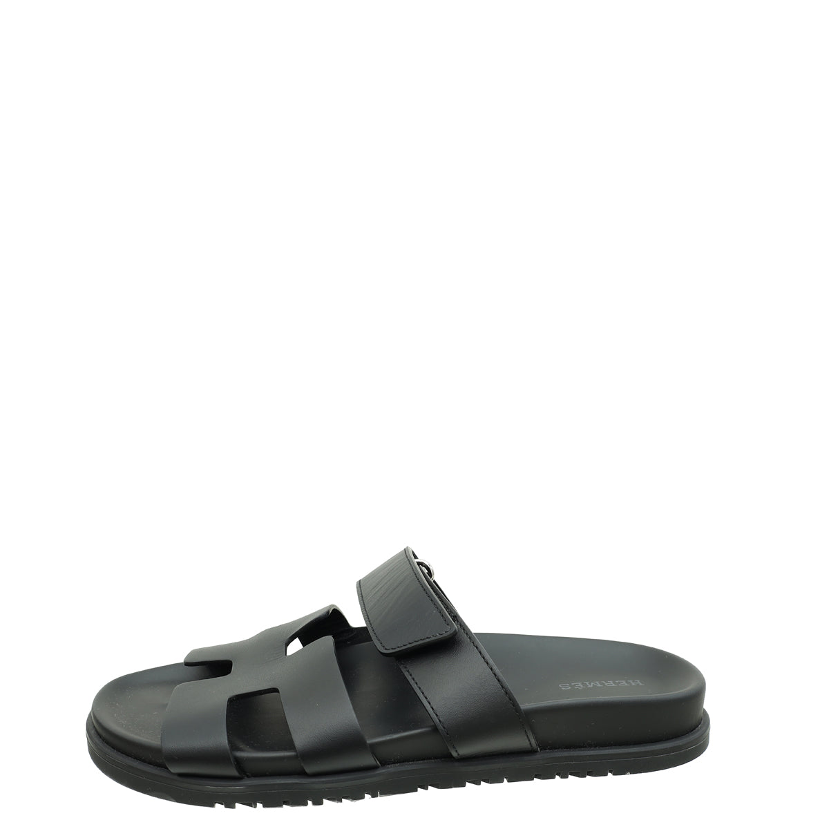 Hermes Noir Chypre Sandal 38.5