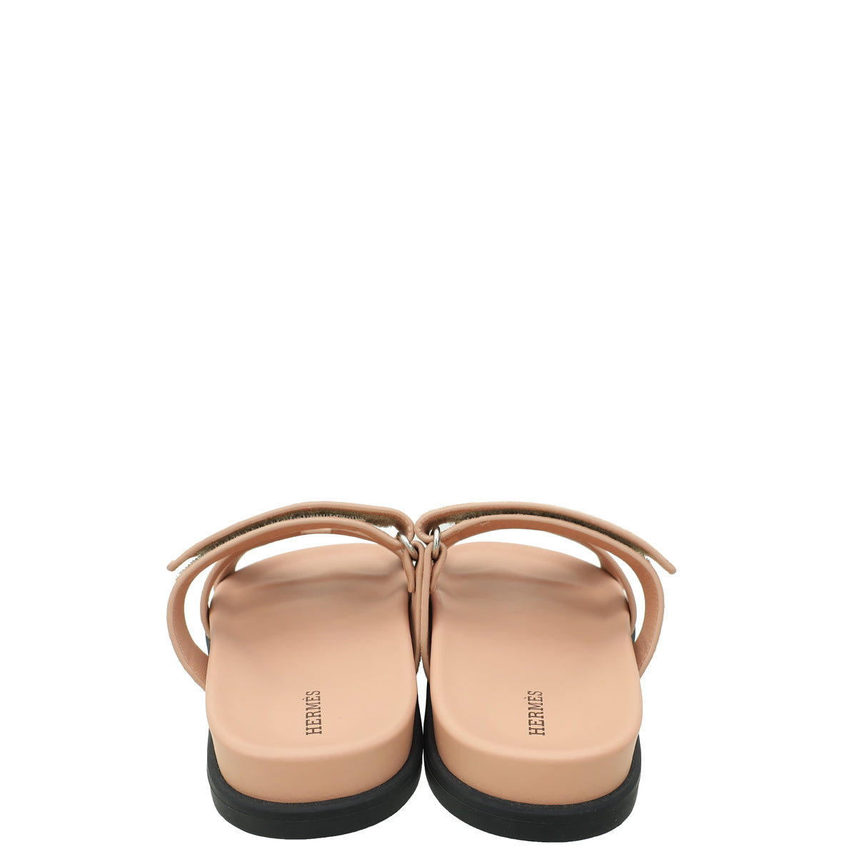 Hermes Nude Chypre Suede Goatskin Sandal 38.5