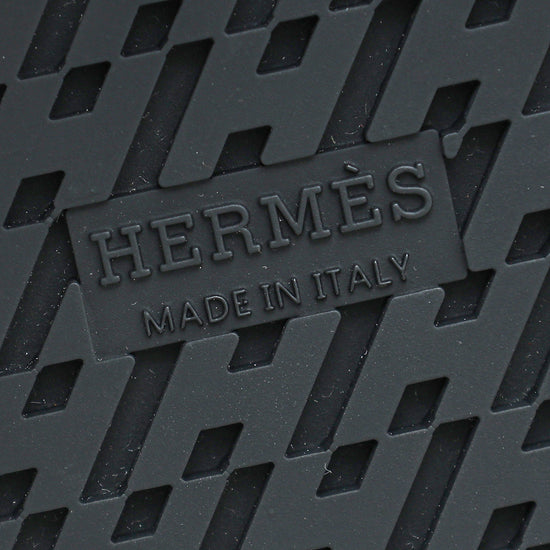 Hermes Natural Velours Chypre Sandals 38.5