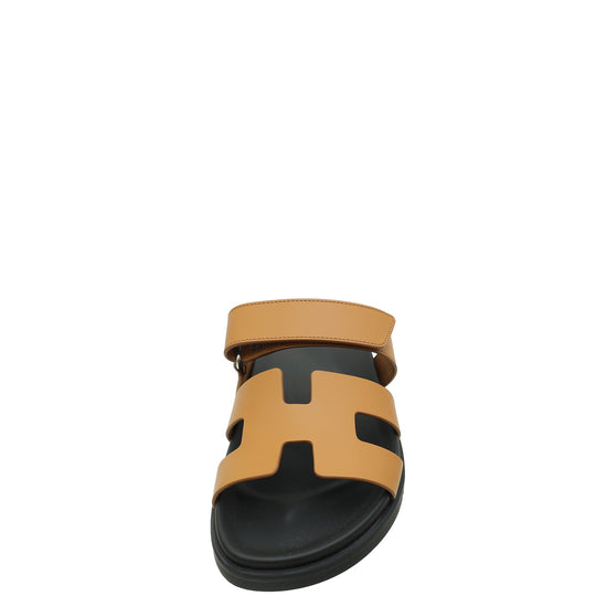 Hermes Naturel Chypre Sandal 38.5