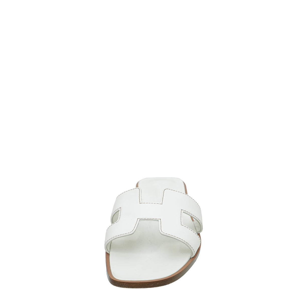 Hermes Blanc Box Oran Sandal 38-Hermes-THE CLOSET