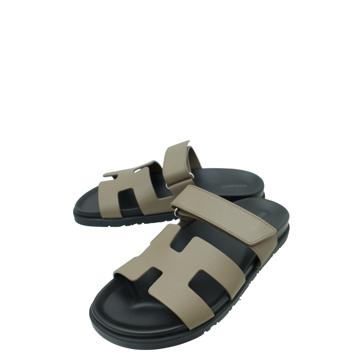 Hermes Etoupe Chypre Sandal 38