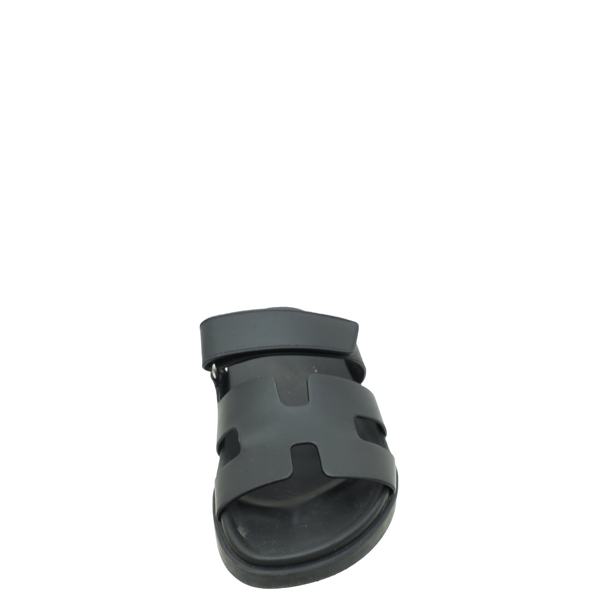 Hermes Noir Chypre Sandal 38-Hermes-THE CLOSET