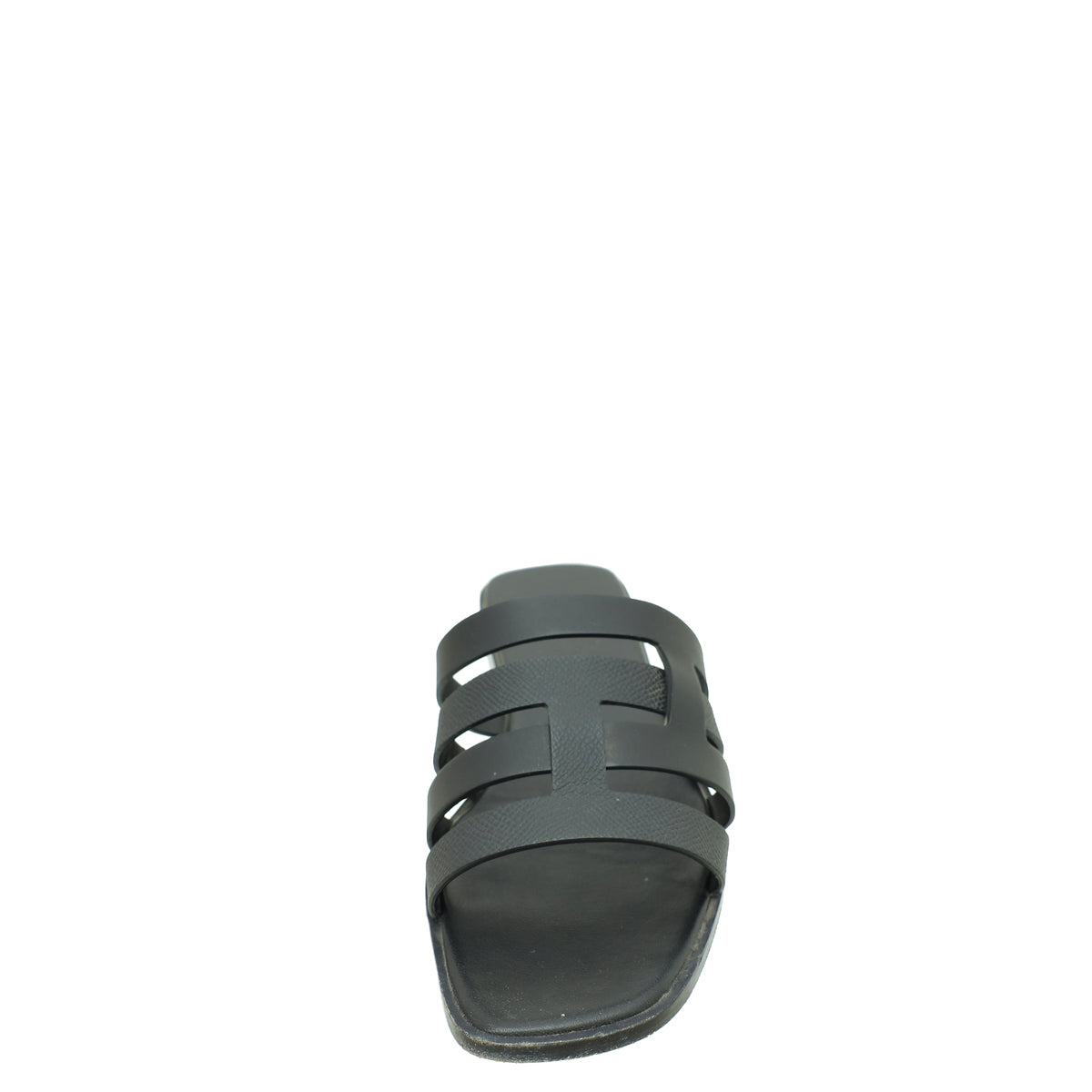 Hermes Noir Amore Sandal 38-Hermes-THE CLOSET