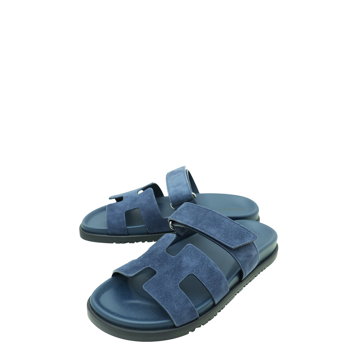 Hermes Bleu Céleste Chypre Goatskin Sandal 38-Hermes-THE CLOSET