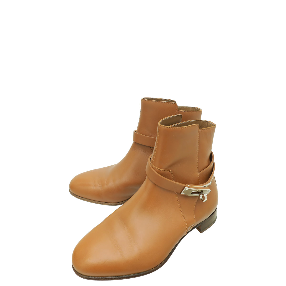 Hermes Natural Neo Ankle Boot 38-Hermes-THE CLOSET