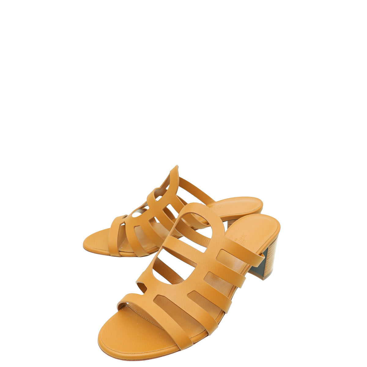 Hermes Natural Celena Sandal 38-Hermes-THE CLOSET
