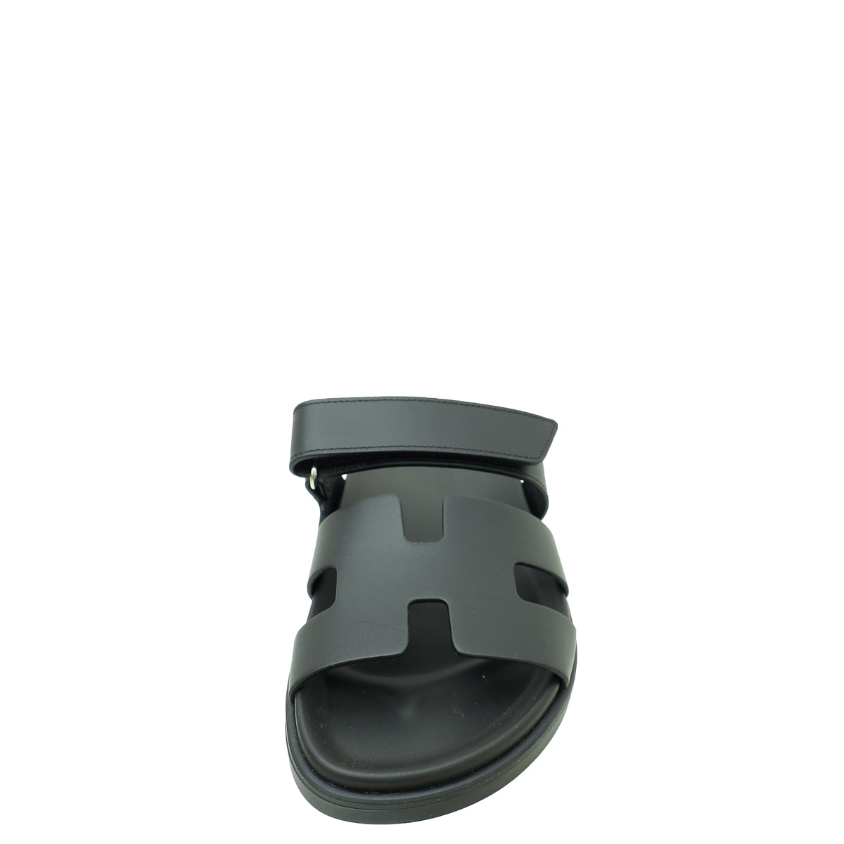 Hermes Noir Chypre Sandal 38-Hermes-THE CLOSET