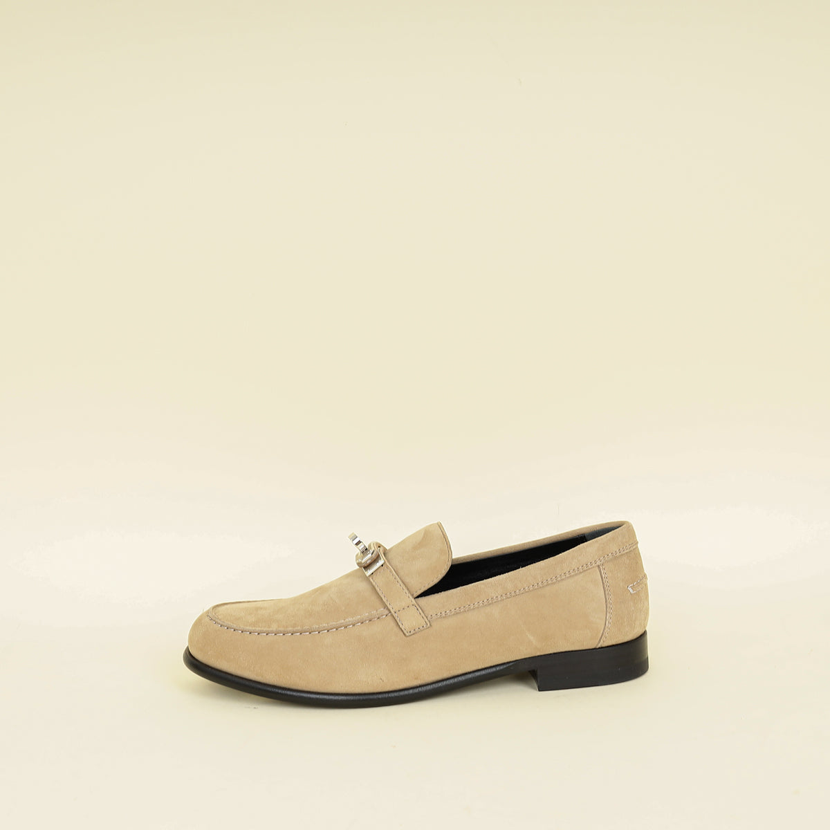 Hermes Beige Destin Loafer 38