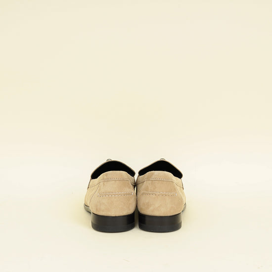 Hermes Beige Destin Loafer 38