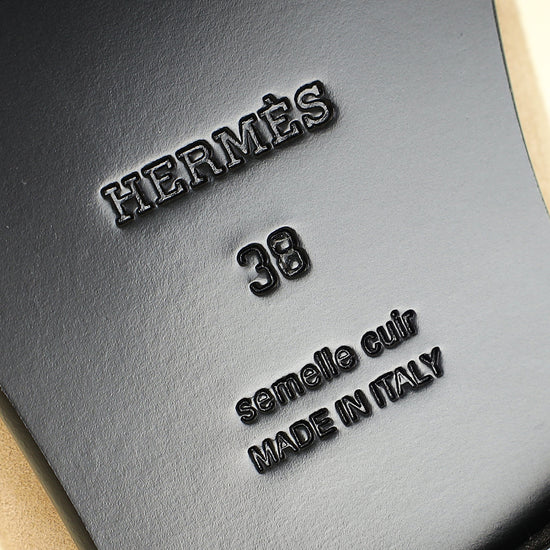 Hermes Beige Destin Loafer 38