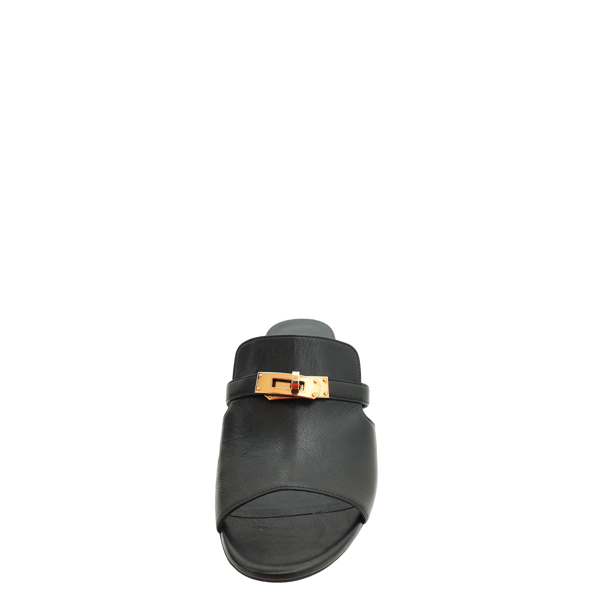 Hermes Noir Candy Sandal 38-Hermes-THE CLOSET